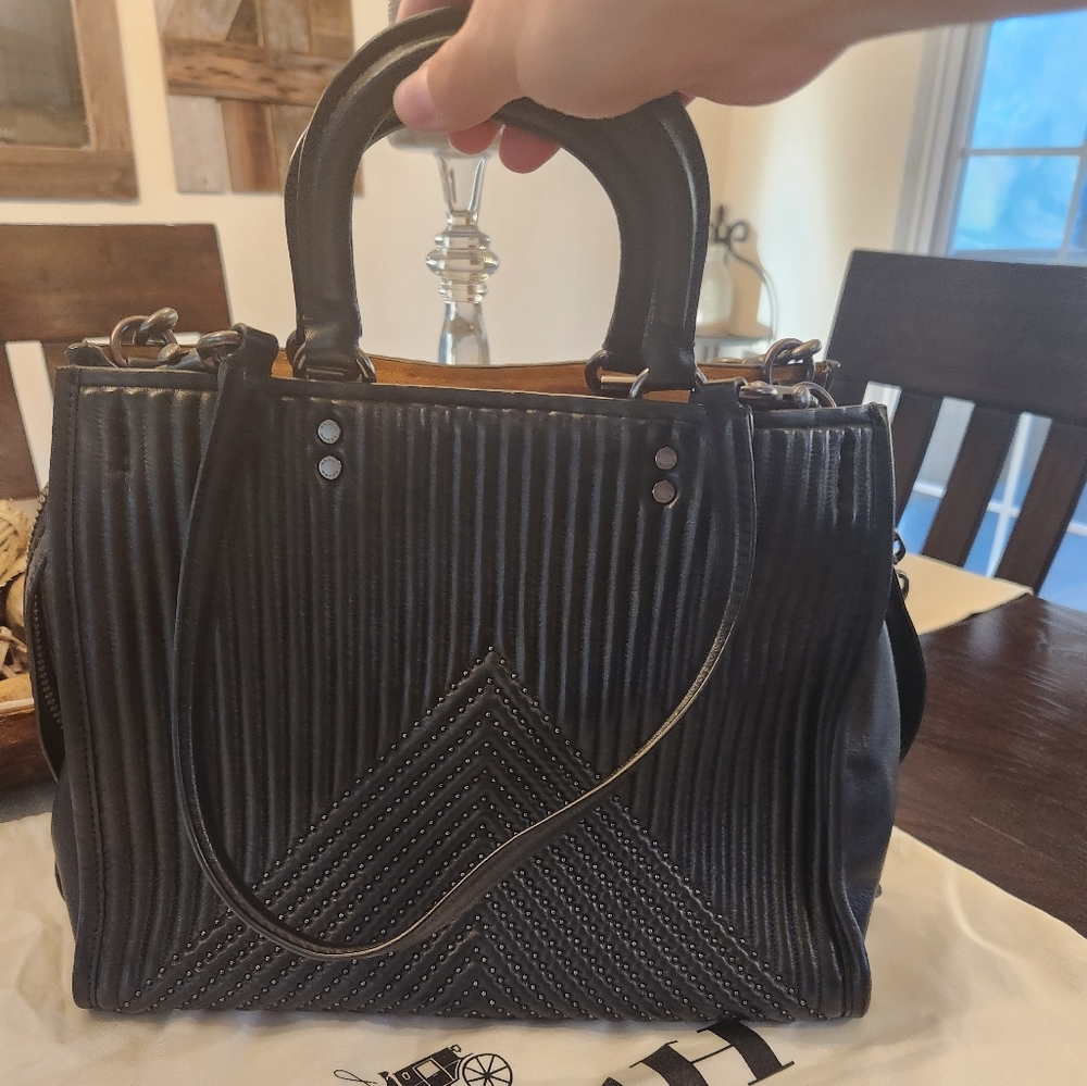 Coach 1941 Rouge Quilted with Rivets